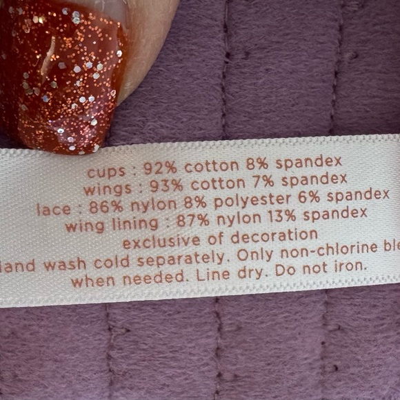 Lane Bryant Lightly Lined Underwire T-Shirt‎ Bra Mauve size 44C NWT - Picture 10 of 11